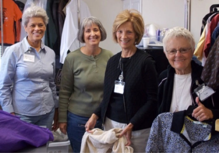 Loving Threads volunteers